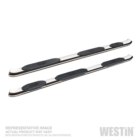 Westin Automotive 19-C SILVERADO/SIERRA 1500 DBL CAB(6.5 FT BED)SS PRO TRAXX 5 W2W OVAL NERF BARS 21-534710